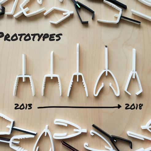 3D Printed Prototypes Tuning Forks